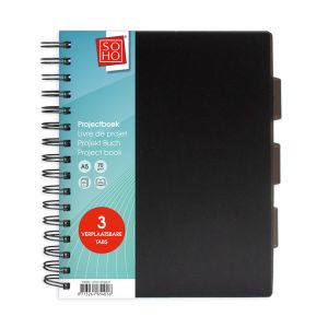 projectboek-a5-zwart-3tabs-200vel-10747261