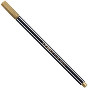 STABILO Pen 68 metallic - premium viltstift - goud