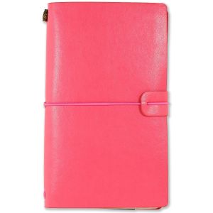 notitieboekje-voyager-leer-peter-pauper-pink-10888033