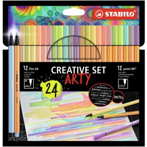 stabilo-arty-creative-set-a-24-st-etui-pen-68-88-11118776