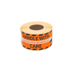etiket-rillprint-handle-with-care-oranje-1403437