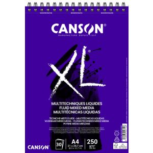 tekenblok-canson-xl-fluid-mixed-media-a4-30v-250gr-1406745