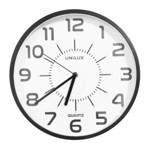 wandklok-unilux-pop-dia-30-5cm-kunststof-zwart-1434645