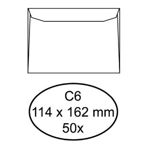 envelop-quantore-c6-excellent-bank-114x162mm;-pakje-50-stuks-151505