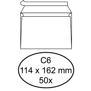 envelop-quantore-c6-114x162mm-zelfklevend-80-grams;-pak-50-stuks-158124