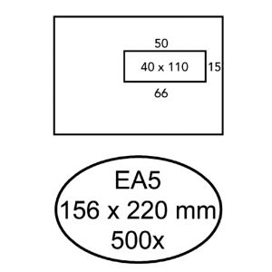 envelop-quantore-ea5-156x220mm-venster-40x110mm-rechts-zelfklevend-doos-500-stuks-180533