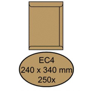 envelop-quantore-ec4-240x340mm-bruinkraft;-doos-250-stuks-180680