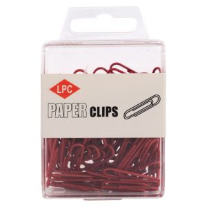 paperclip-lpc-28mm-100stuks-rood-315152