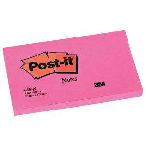 post-it-memo-3m-655-neon-roze-127x76mm-blok-100v-392577
