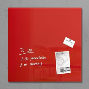 glas-magneetbord-artverum-48x48cm-rood-incl-magneet-en-bevestigingsmateriaal-920174
