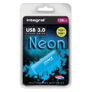 usb-stick-integral-128gb-3-0-neon-blauw-435293