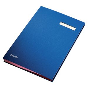 vloeiboek-esselte-karton-20-tabbladen-blauw-510335