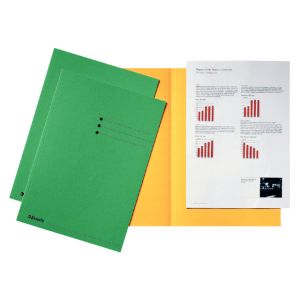 inlegmap-esselte-karton-groen-510350