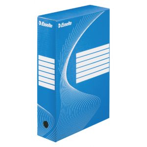 archiefdoos-esselte-boxy-80mm-blauw-531016