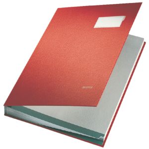 vloeiboek-leitz-5700-20-bladen-rood-540062
