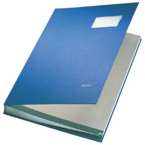 vloeiboek-leitz-5700-20-bladen-blauw-540063