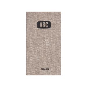 adresboek-a6-tessuto-beige-brepols-11102878