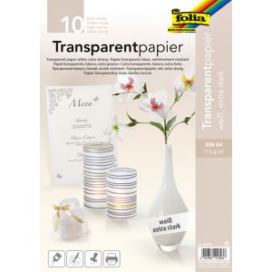 transparant-papier-folia-a4-115gr-wit-pak-à-10-vel-740026