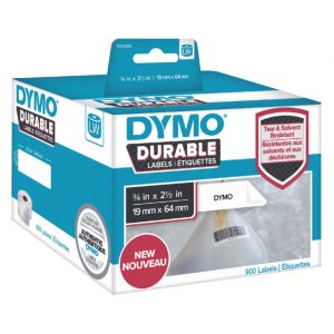 label-etiket-dymo-durable-19330-64mmx19mm-wit-817579