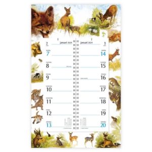 weekomleg-kalender-2024-op-schild-rien-poortvliet-natuur-jonge-dieren-11224420