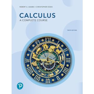 Calculus: A Complete Course, 10th edition