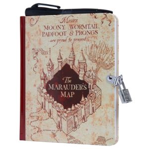 Harry Potter: Marauder‘s Map Lock and Key Diary