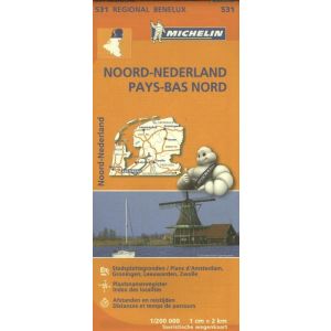 regionaal-kaart-531-noord-nederland-pays-bas-nord-9782067183360