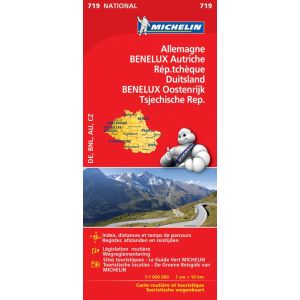 Michelin 719 Duits/Oost/Tsjech/BeNeLux