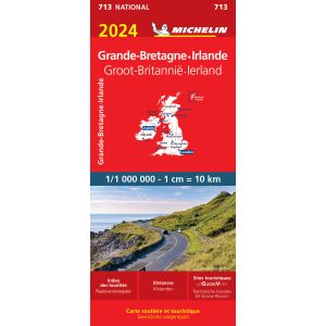 Michelin Wegenkaart 713 Groot-Brittannië & Ierland 2024