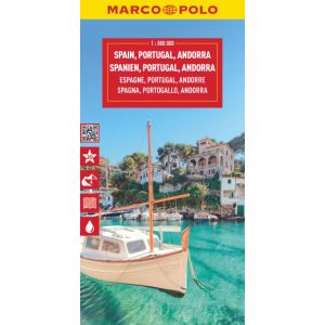 Marco Polo Wegenkaart Spanje & Portugal