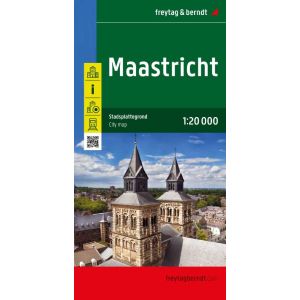 Maastricht stadsplattegrond F&B / druk 1