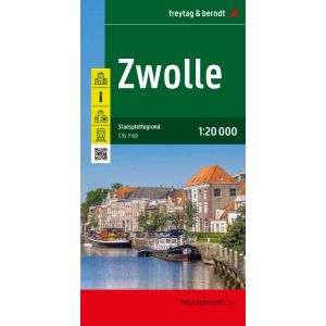 Zwolle stadsplattegrond F&B / druk 1