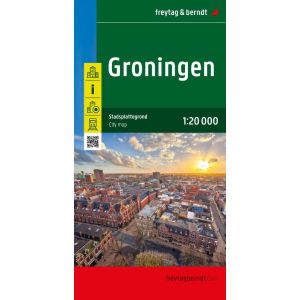 Groningen stadsplattegrond F&B / druk 1