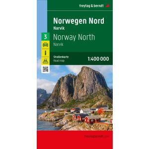 F&B Wegenkaart Noorwegen 3 - Noord - Narvik