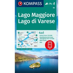 Kompass WK90 Lago Maggiore, Lago di Varese