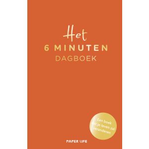 Het 6 minuten dagboek - oranje editie