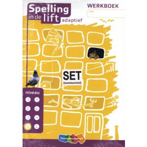spelling-in-de-lift-adaptief-werkboekjes-niveau-1-set-van-5-9789006954609