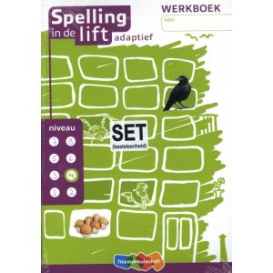 spelling-in-de-lift-adaptief-werkboekjes-niveau-4-set-van-5-9789006954630