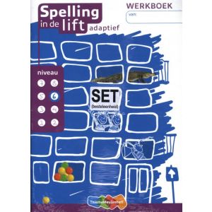 spelling-in-de-lift-adaptief-werkboekjes-niveau-6-set-van-5-9789006954654
