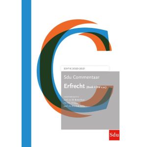Sdu Commentaar Erfrecht (Boek 4 BW c.a.) 2020-2021