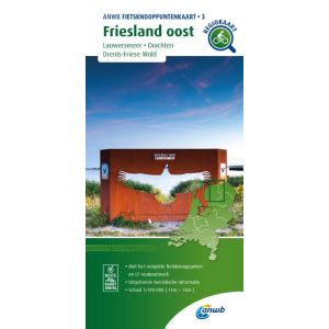 fietsknooppuntenkaart-friesland-oost-1-100-000-9789018046767