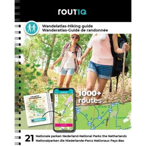 Routiq Wandelatlas Nederland - Wandelroutes in 21 nationale parken