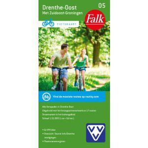 Falk VVV Fietskaart 05 Drenthe Oost