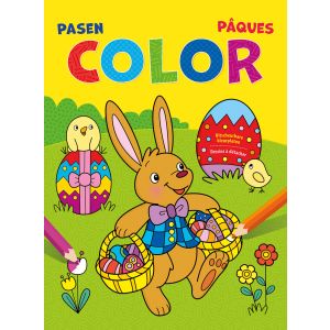 Pasen Color kleurblok / Pâques Color bloc de coloriage