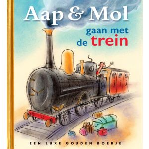 Aap en Mol gaan met de trein