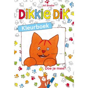 Dikkie Dik - Kleurboek