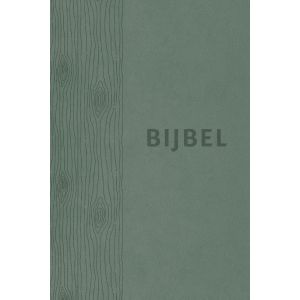 Bijbel (HSV) - vivella groen met duimgrepen
