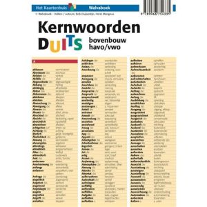 Kernwoorden Duits bovenbouw havo/vwo