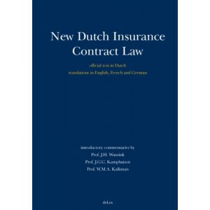 New Dutch Insurance Contract Law