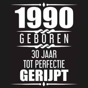 1990 Geboren 30 Jaar Tot Perfectie Gerijpt
